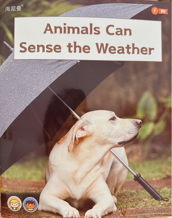 Animals can sense the weather