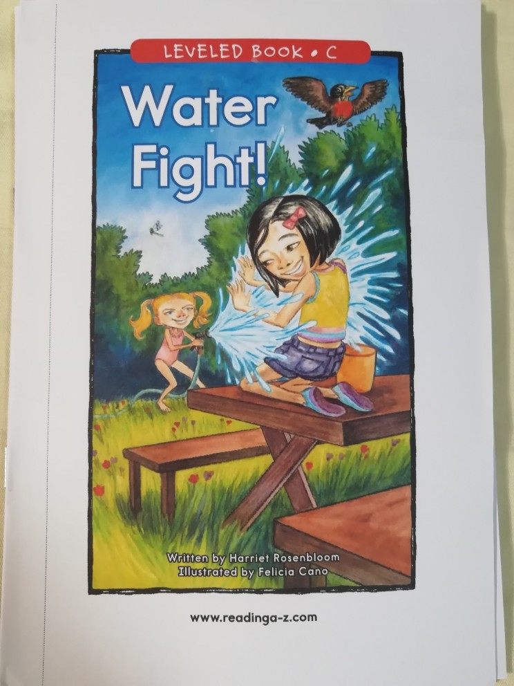 RAZ C Water Fight!