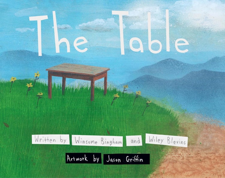 The table