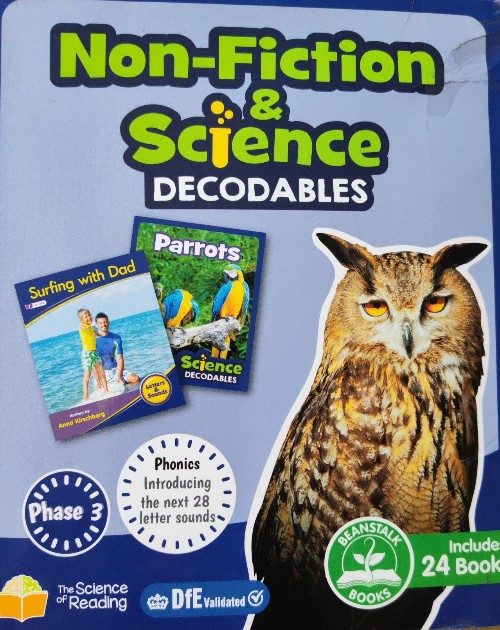 junior 3 non-fiction science decodables
