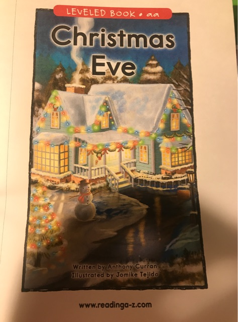 raz-aa Christmas eve