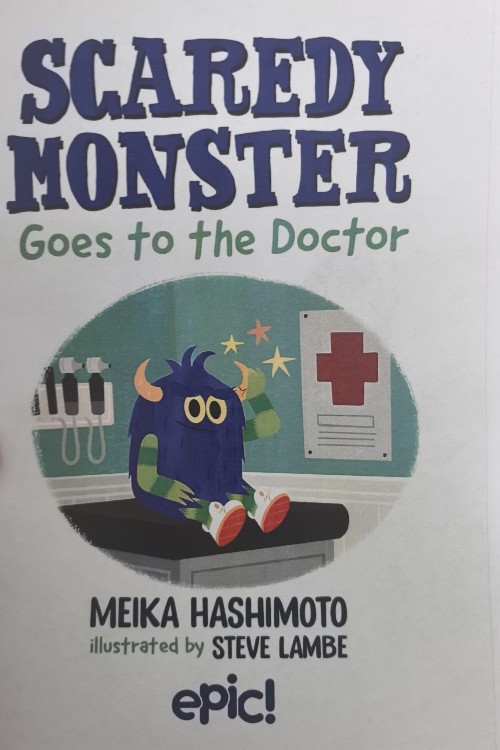 scaredy monster goes to the doctor