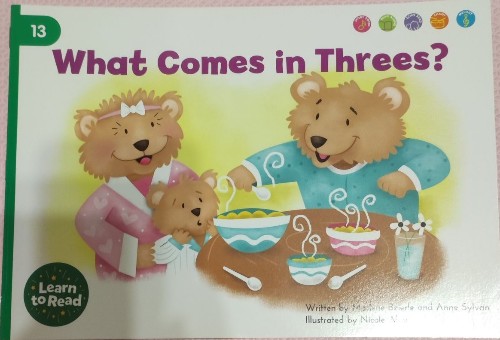 Learn to Read Step 1-13.What Comes in Threes?