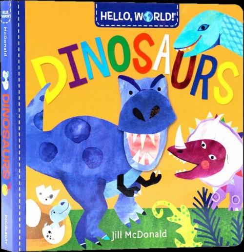 點讀版小讀榜 你好科學(xué)小世界 恐龍 HELLO WORLD Dinosaurs 科普紙板書 蘭登出版