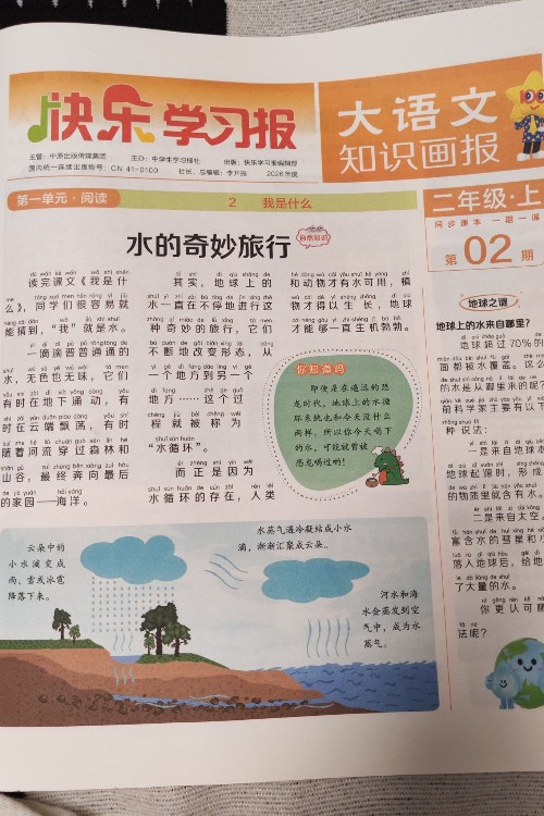 大語文知識畫報二年級上02期