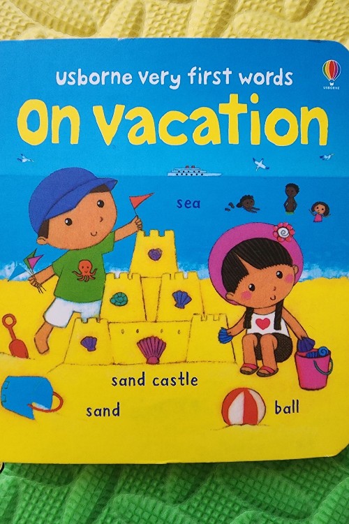 usborne very first words on vacation