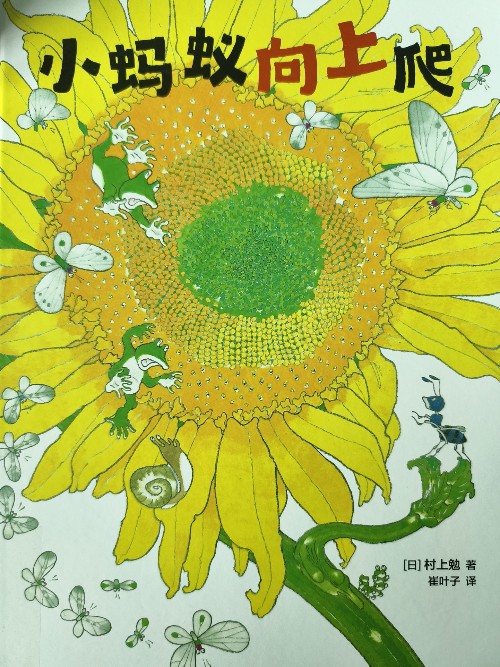 小螞蟻向上爬