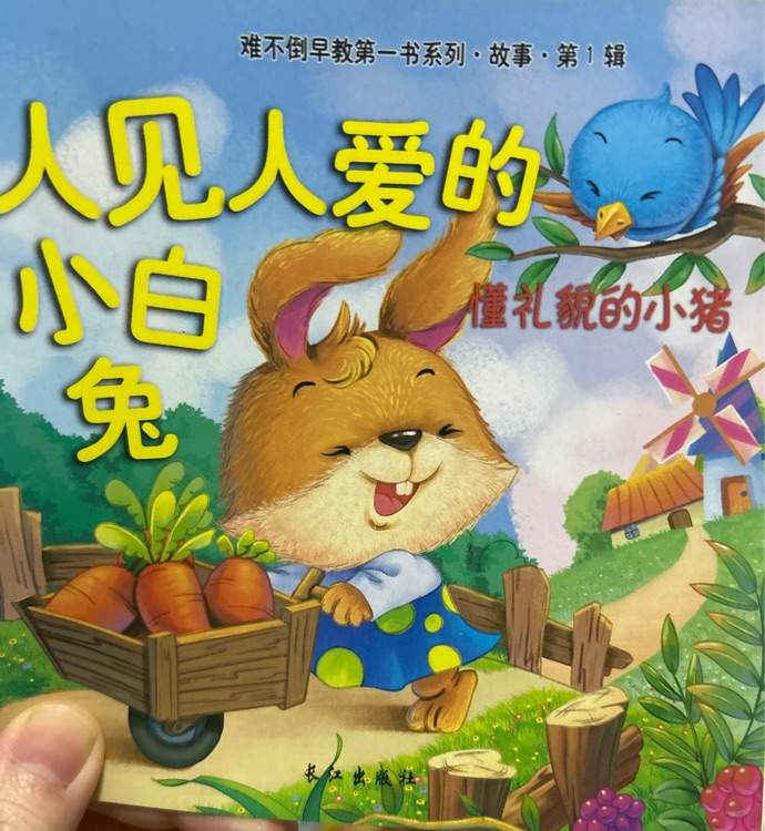 人見人愛的小白兔