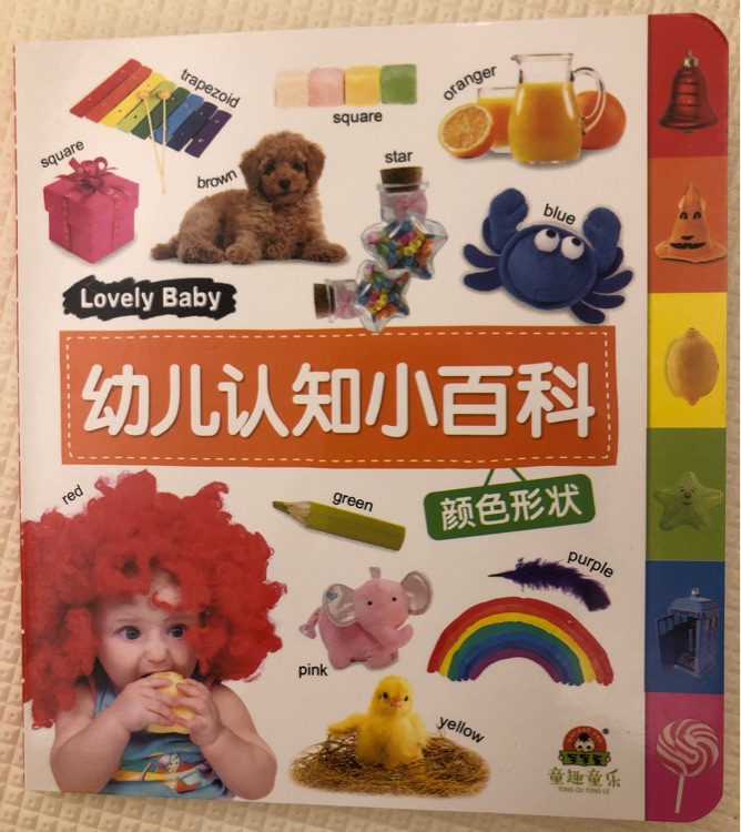 幼兒認(rèn)識小百科 顏色形狀