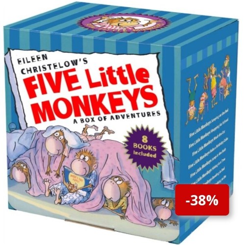 Five Little Monkeys Box Of Adventures: 8 Book Box Set