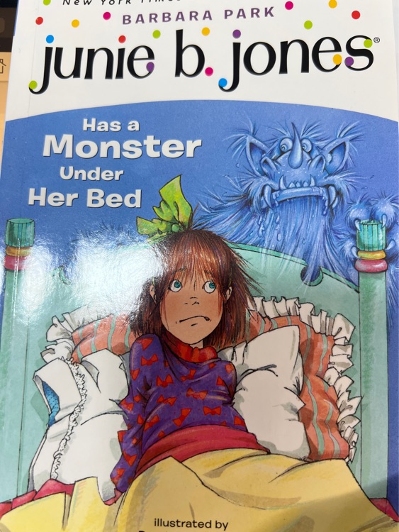 junie b jones has a monster under her bed