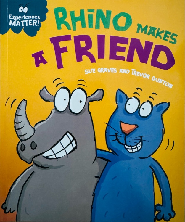 Rhino makes a friend