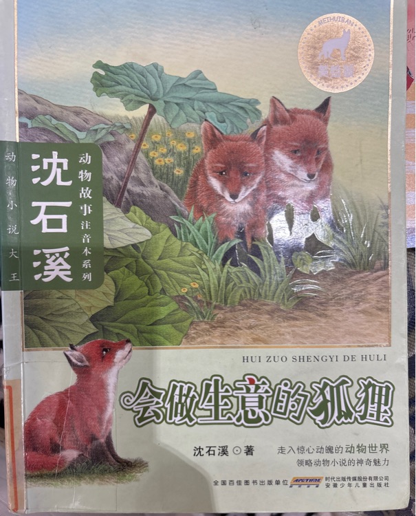 沈石溪動物故事注音本系列
