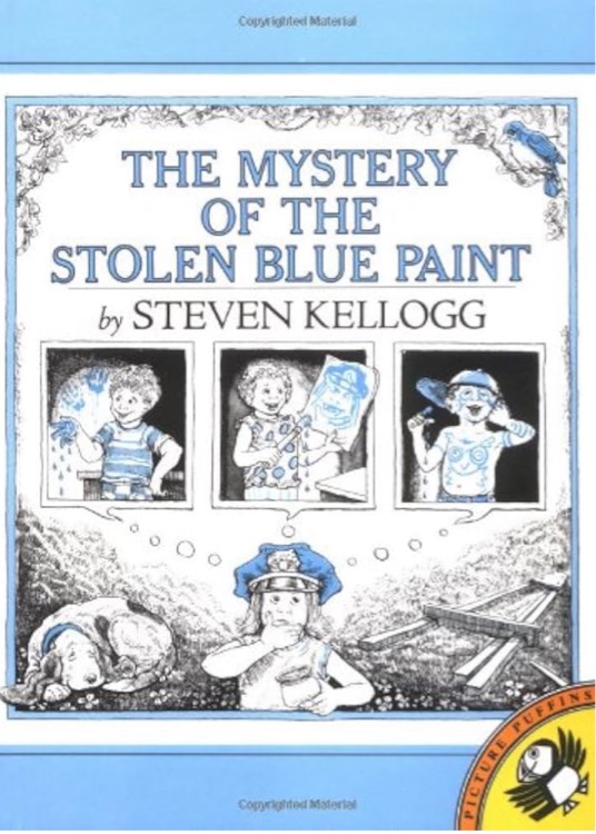 The Mystery of the Stolen Blue Paint