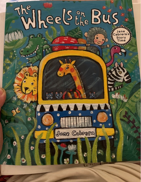 the wheel on the bus