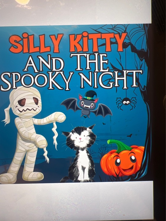 Silly kitty and the spooky night