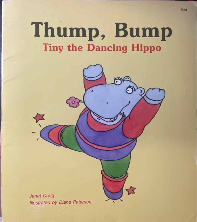 thump, bump tiny the dancing Hippo