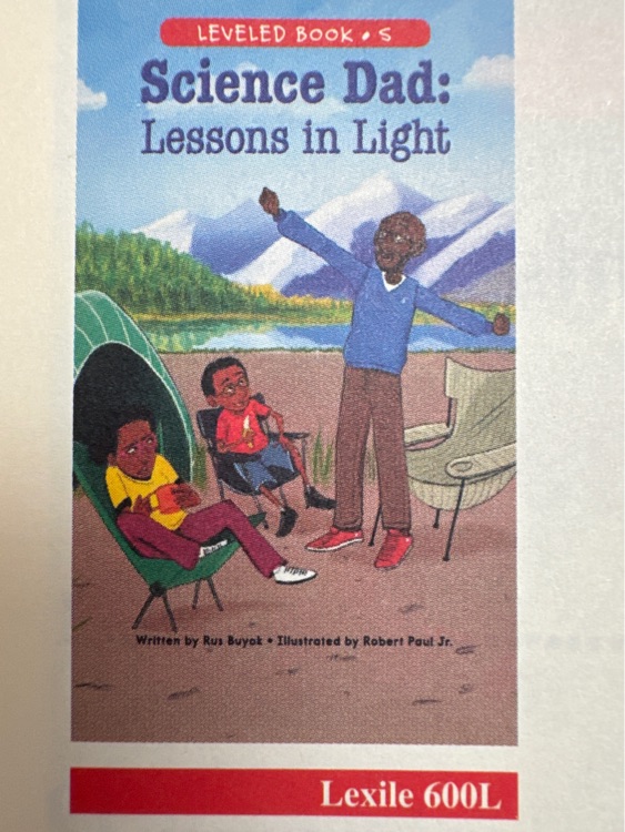 Science Dad: lessons in light(raz S)