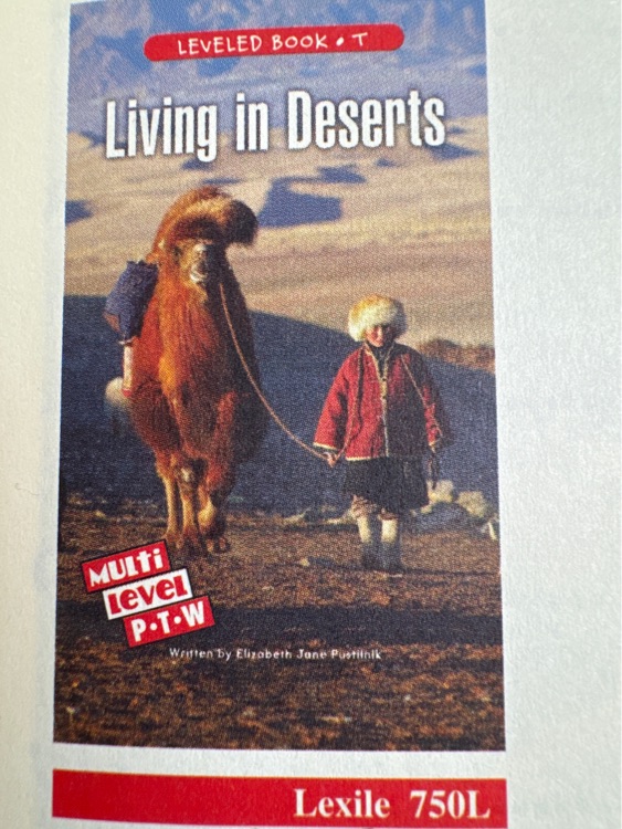 living in deserts(raz T)