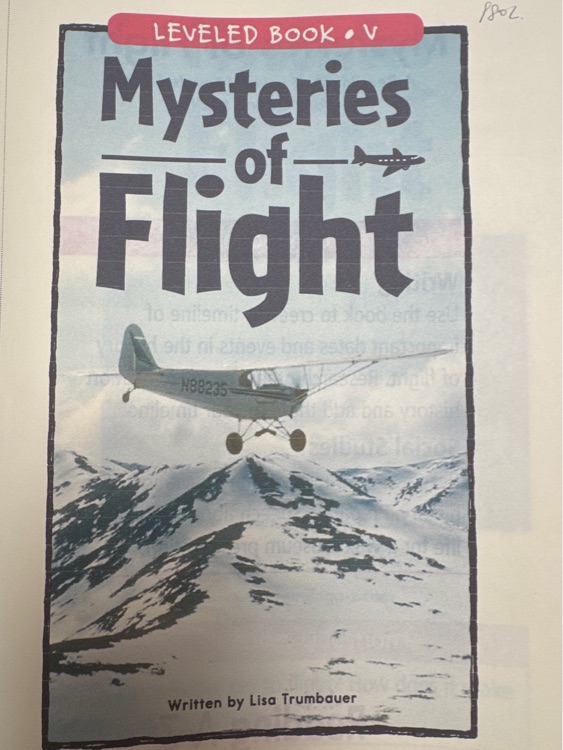 Mysteries of Flight(RAZ V)