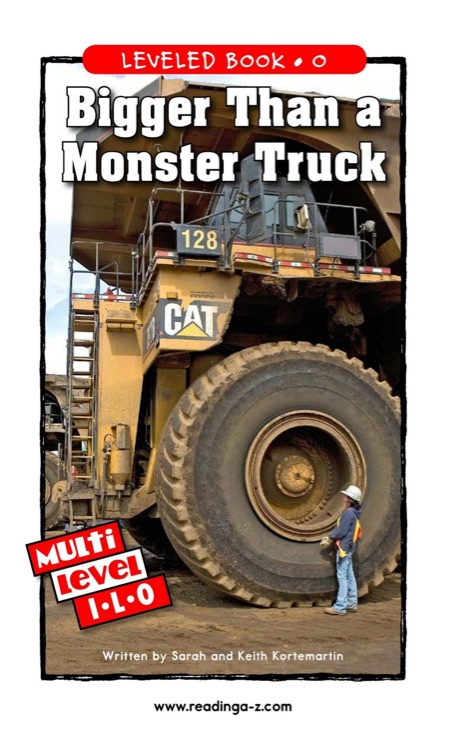 Bigger Than a Monster Truck (RAZ O)