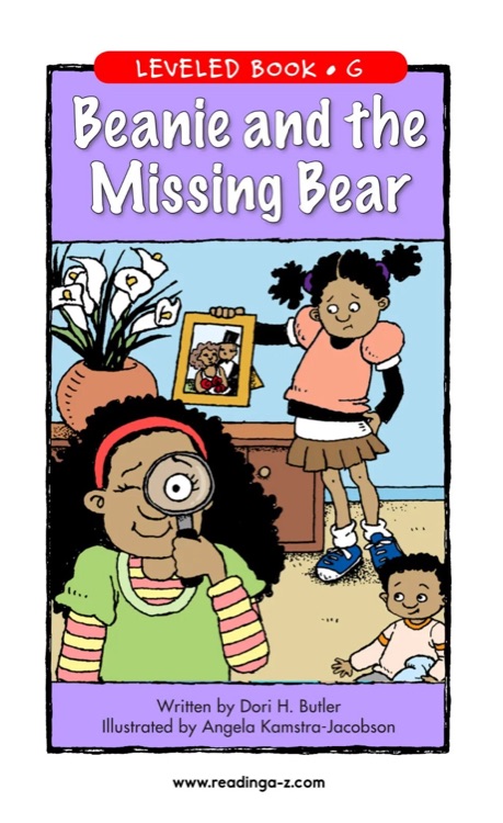 04 Beanie and the Missing Bear (RAZ G)