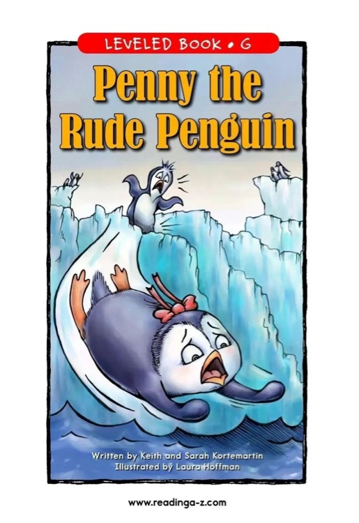 41 Penny the Rude Penguin (RAZ G)