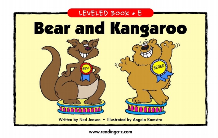 81 Bear and Kangaroo (RAZ E)