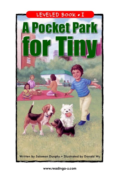 A Pocket Park for Tiny (RAZ I)