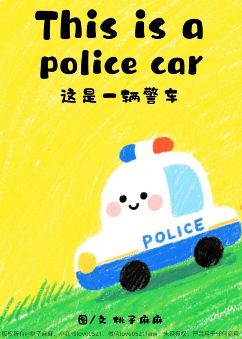 桃子麻麻: This is a police car