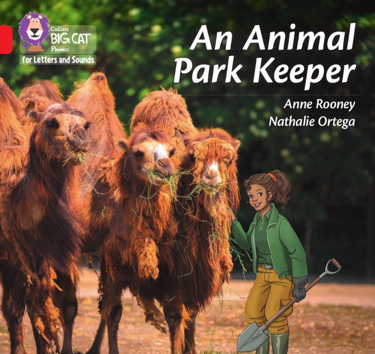 An animal  park keeper