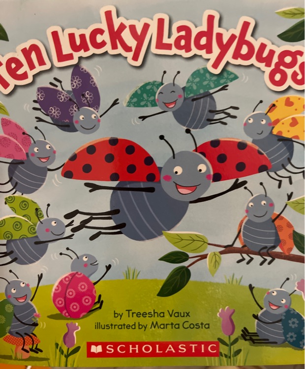 ten lucky ladybugs