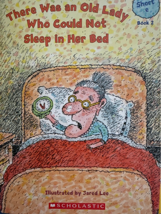 There was an old lady who could not sleep in her bed