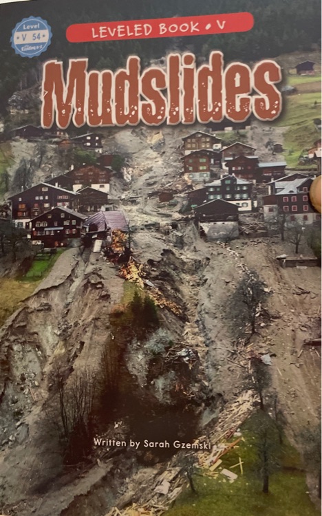 Mudslides