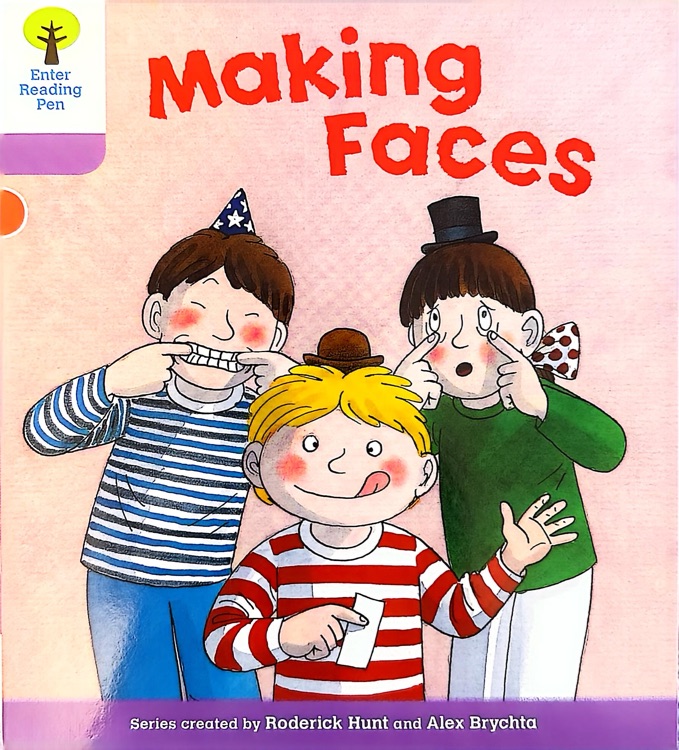 牛津樹L1 1-32 Making Faces