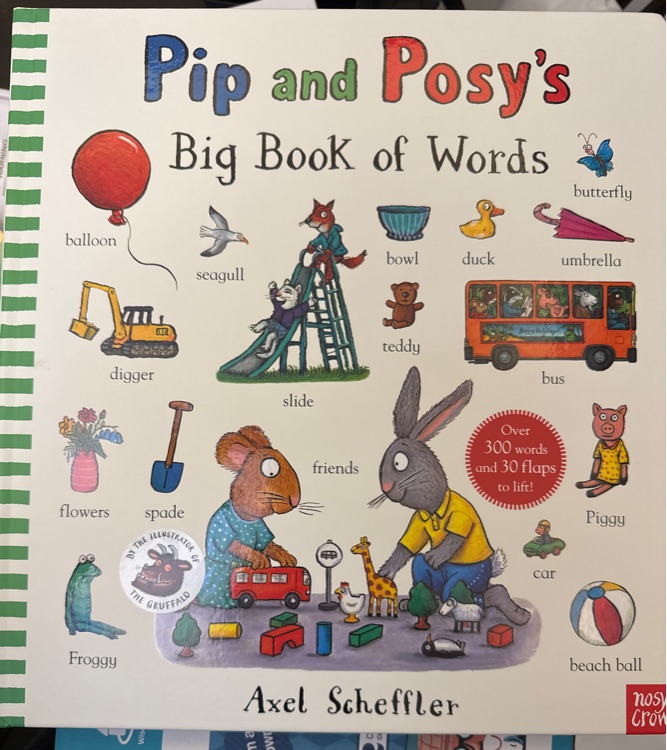 pip and posy's big book of words