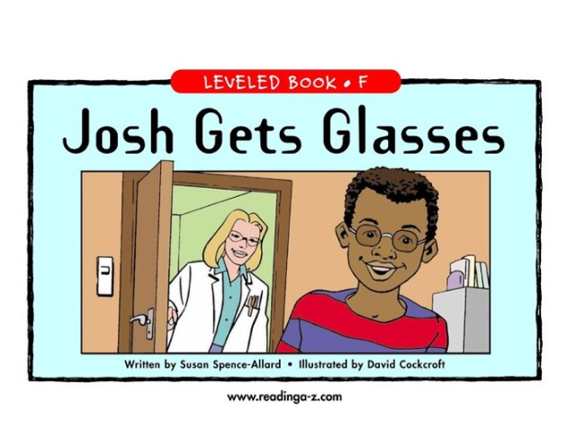 50.Josh Gets Glasses (RAZ F)