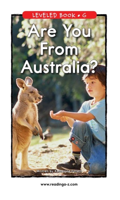 53 Are you From Australia?(RAZ G)