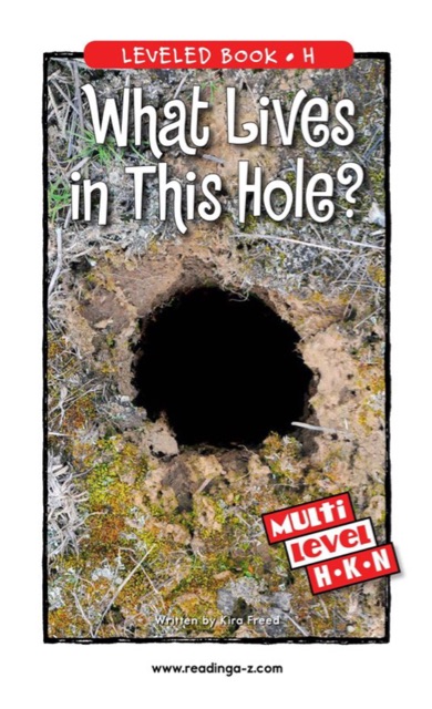 77 What Lives in This Hole? (RAZ H)