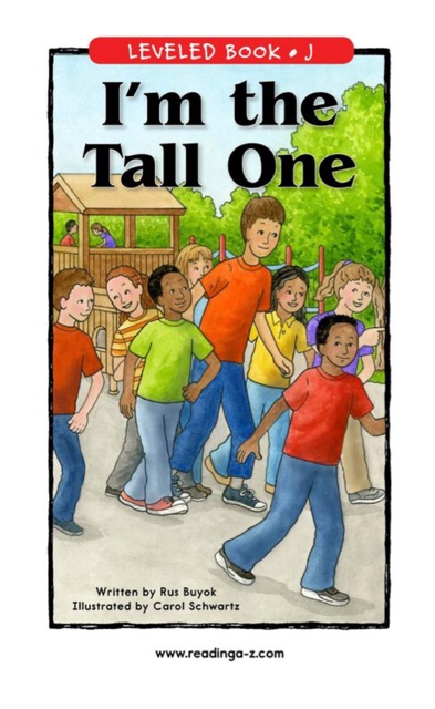 I'm the Tall One (RAZ J)