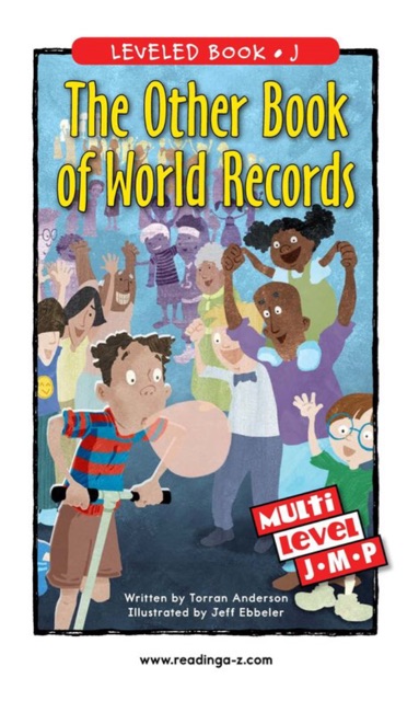 The Other Book Of World Records (RAZ J)