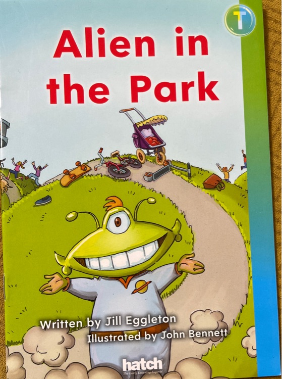 Alien in the park