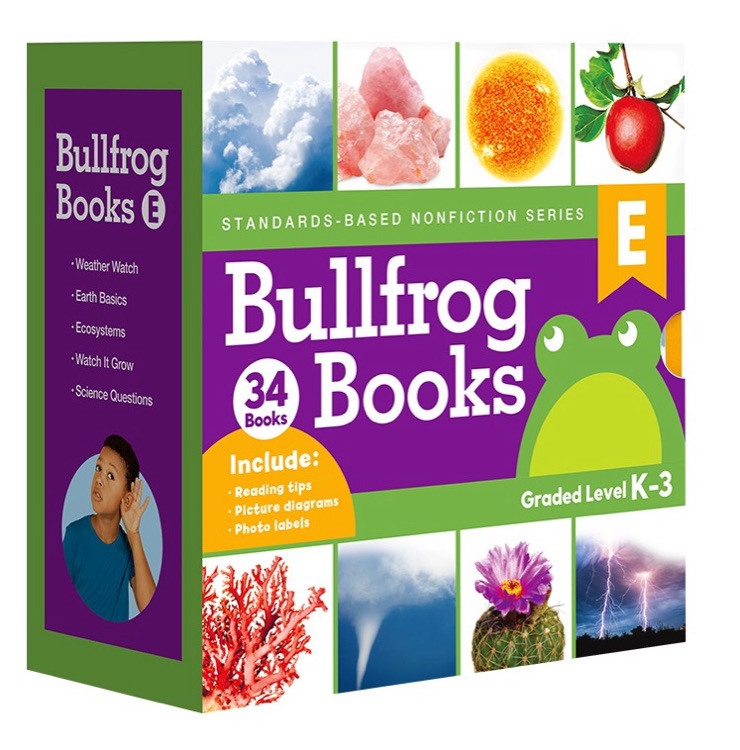 美國jump百科分級牛蛙Bullfrog Books E(34本)