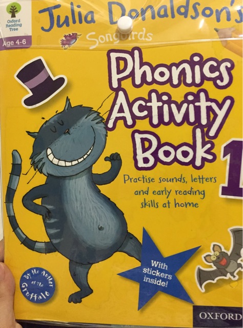 Phonics activity book 8 books