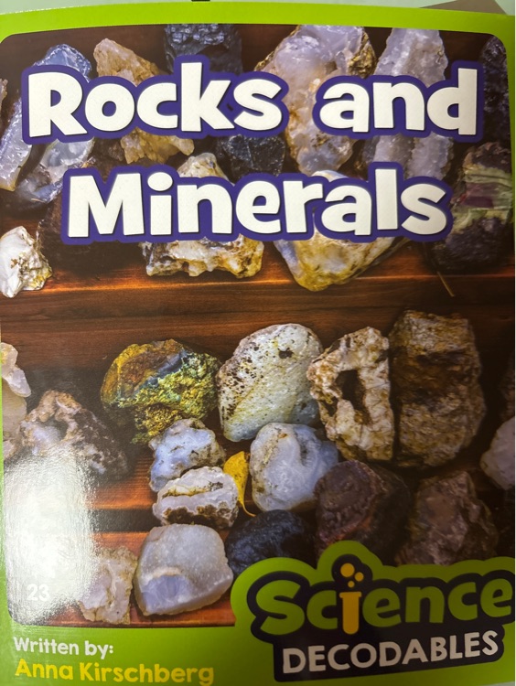 Rocks and minerals