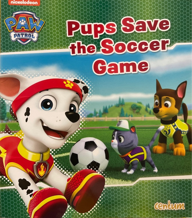 Nickelodeon PAW Patrol - Pups Save the Soccer Game