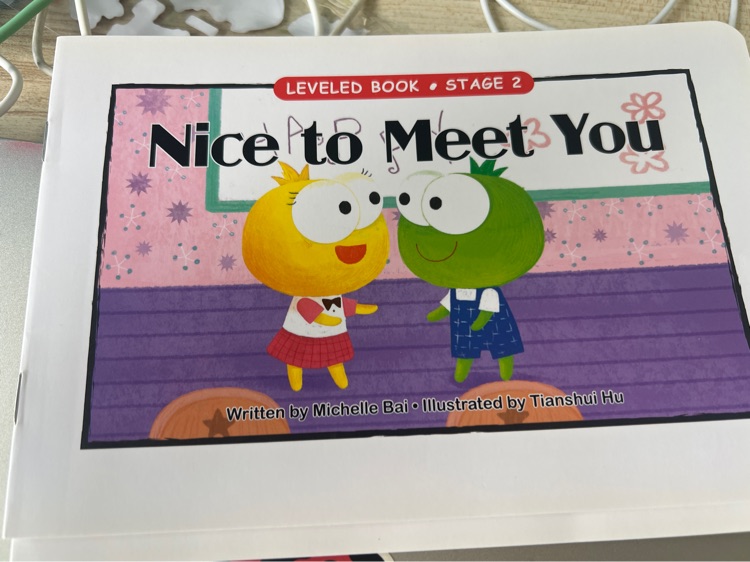 nice to meet you