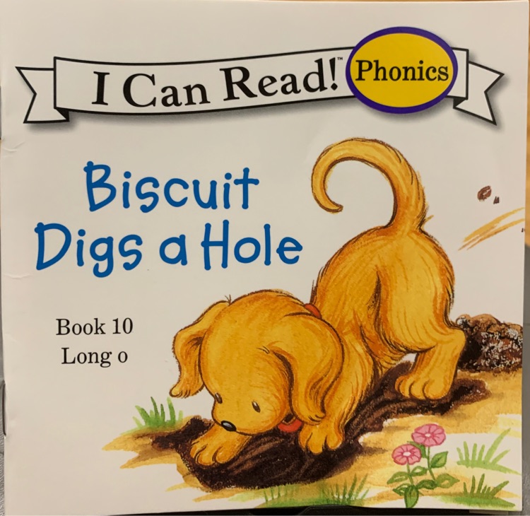 biscuit digs a hole