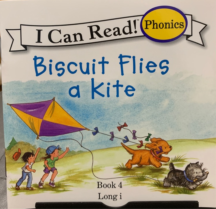 biscuit flies a kite