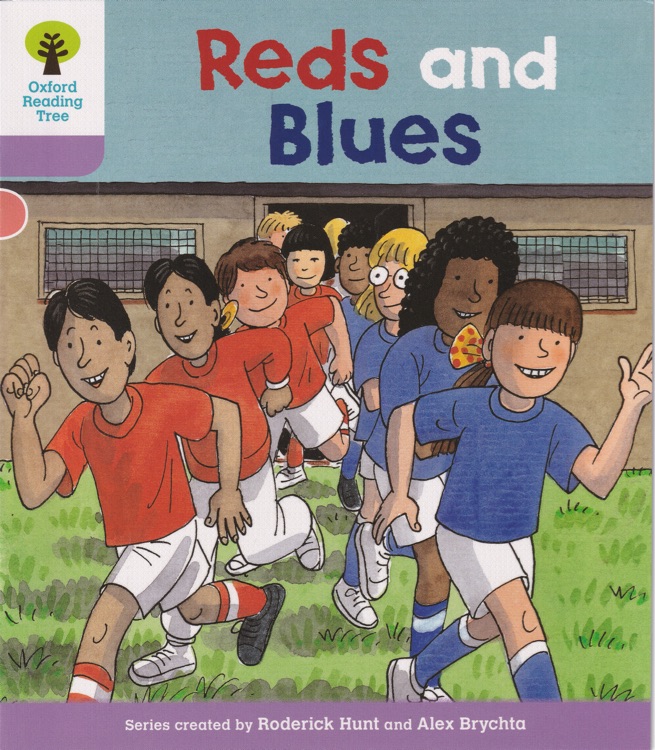 ORT L1-40 : Reds and Blues (Oxford Reading Tree)(First Sentences 4)